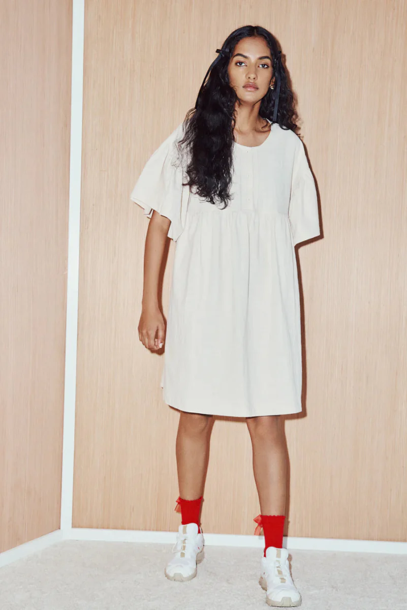 Eve Gravel Peonie Dress - Various Colours (Online Exclusive) - Image 14