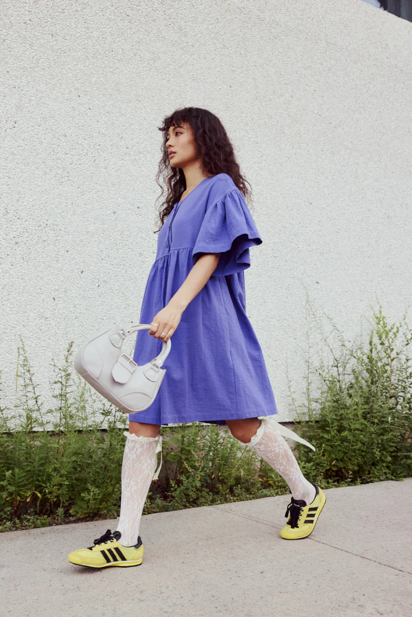 Eve Gravel Peonie Dress - Various Colours (Online Exclusive) - Image 8
