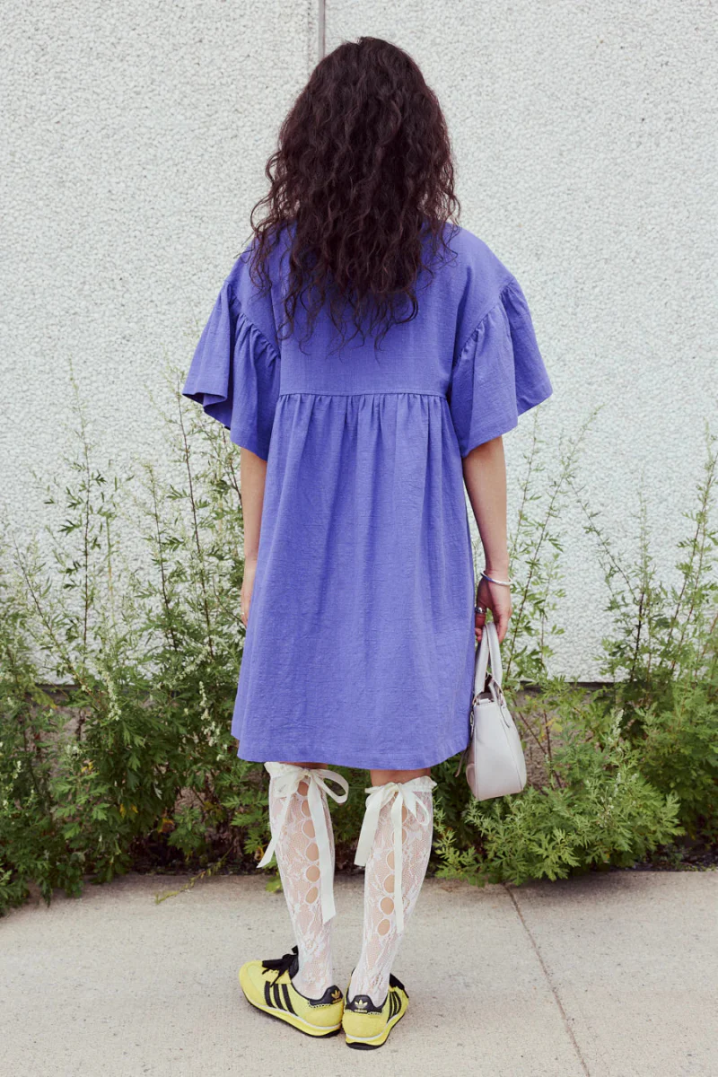 Eve Gravel Peonie Dress - Various Colours (Online Exclusive) - Image 9