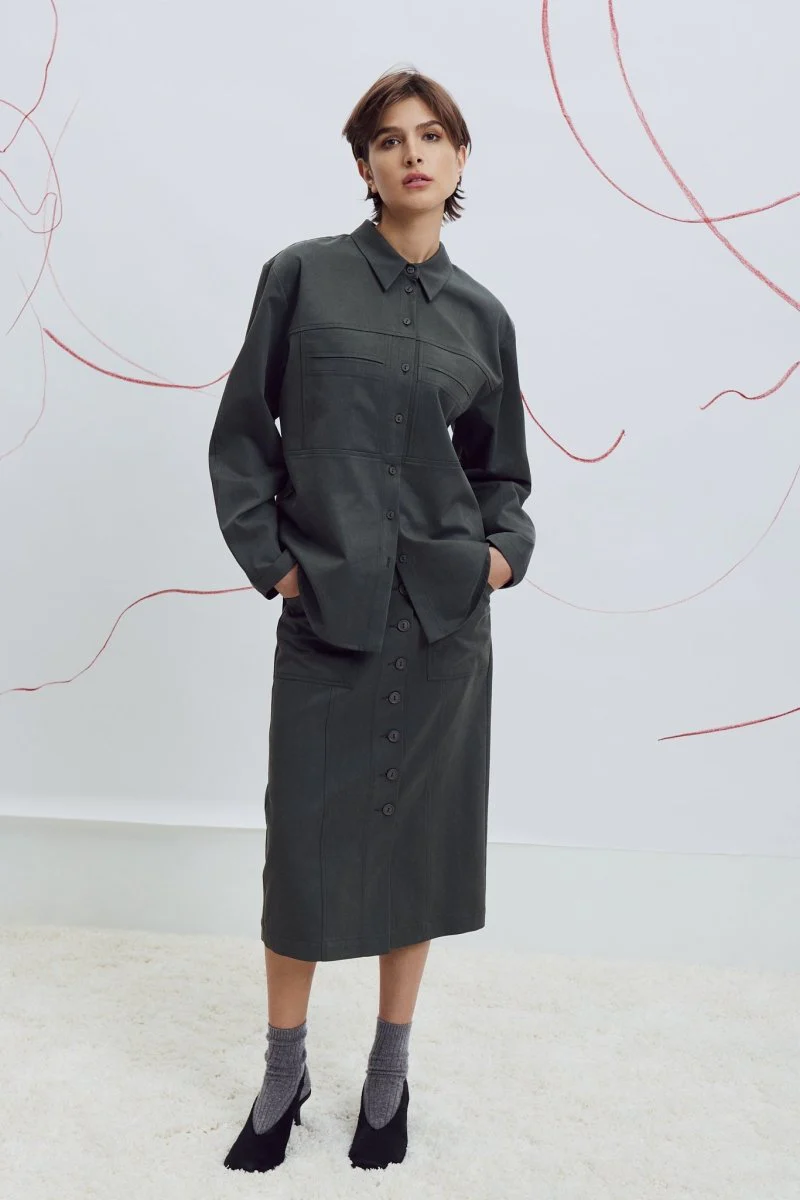 Eve Gravel Pompei Overshirt - Various Colours (Online Exclusive) - Image 8