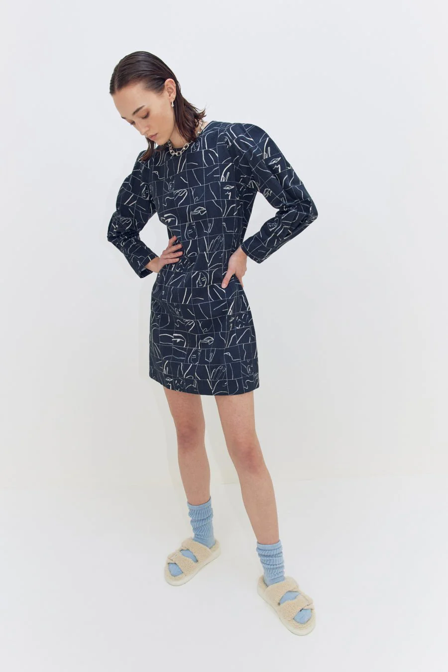 Eve Gravel Ramona Dress (Online Exclusive) - Image 4