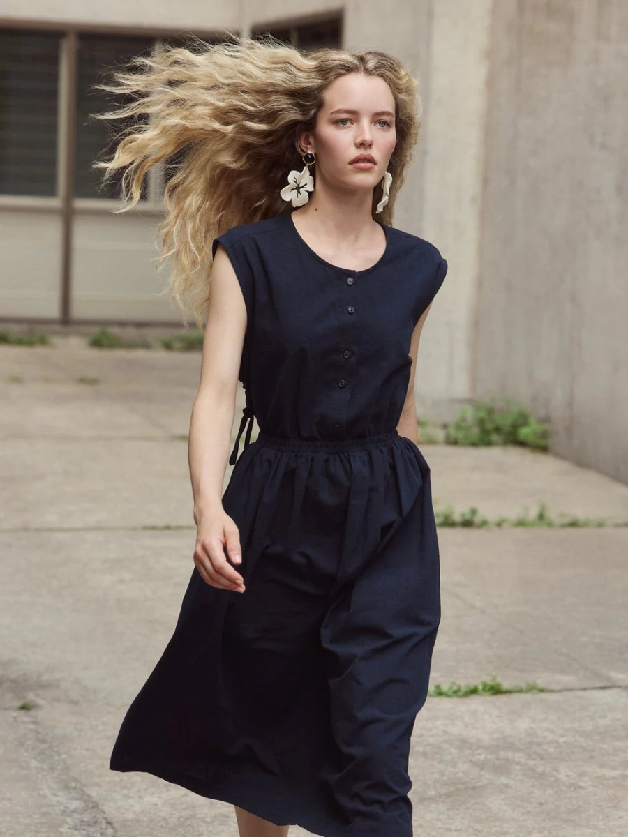 Eve Gravel Robin Dress - Various Colours (Online Exclusive) - Image 5