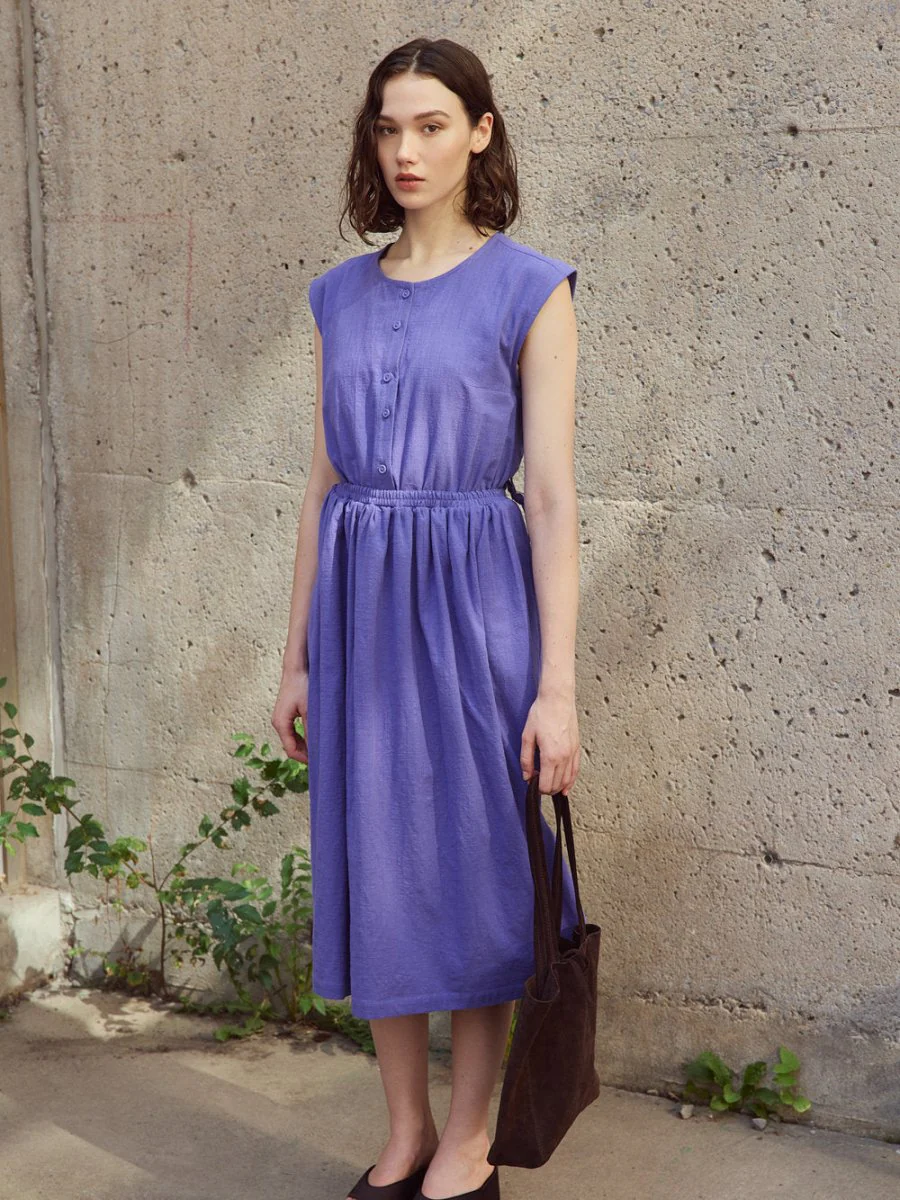 Eve Gravel Robin Dress - Various Colours (Online Exclusive) - Image 7