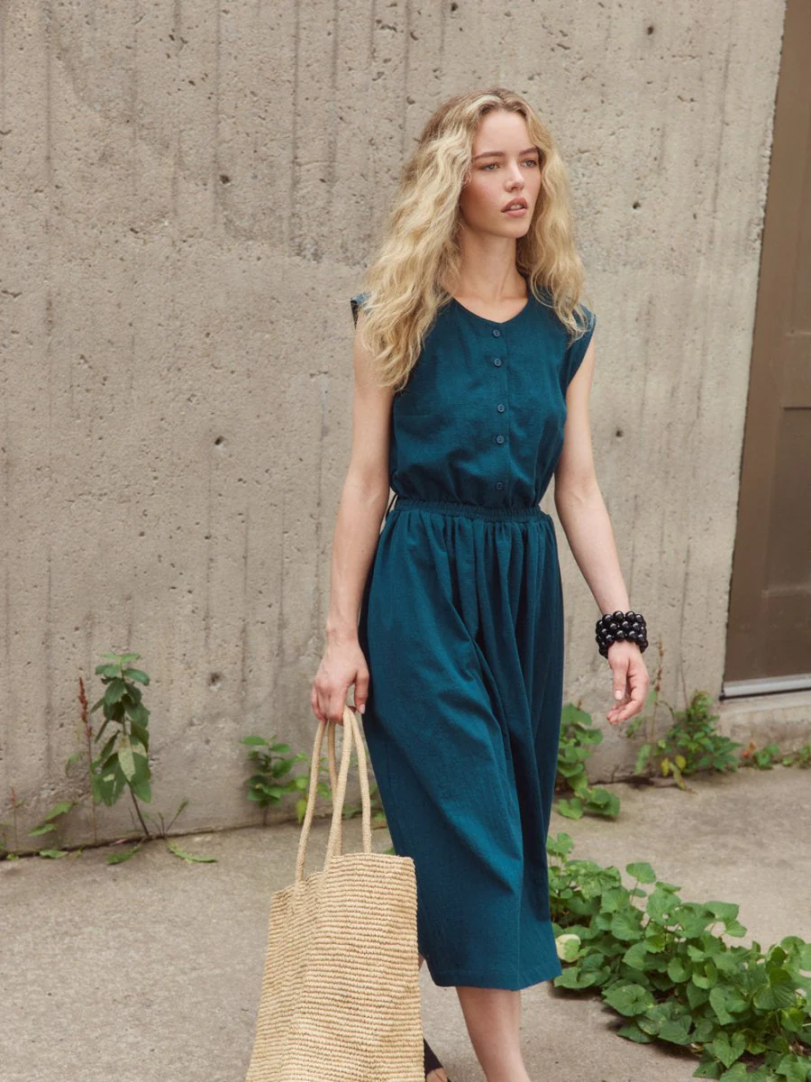 Eve Gravel Robin Dress - Various Colours (Online Exclusive) - Image 9