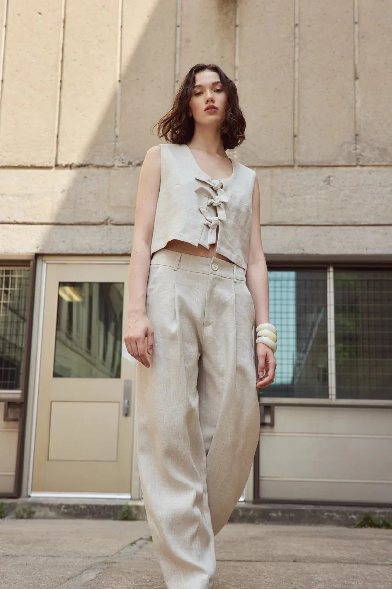 Eve Gravel Saxon Vest - Various Colours (Online Exclusive) - Image 10