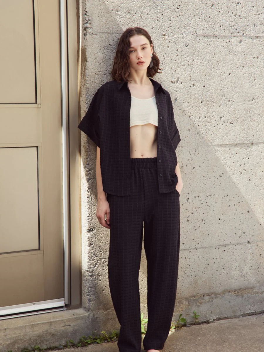 Eve Gravel Lexie Shirt - Black, White or Smoky Blue (Online Exclusive) - Image 6