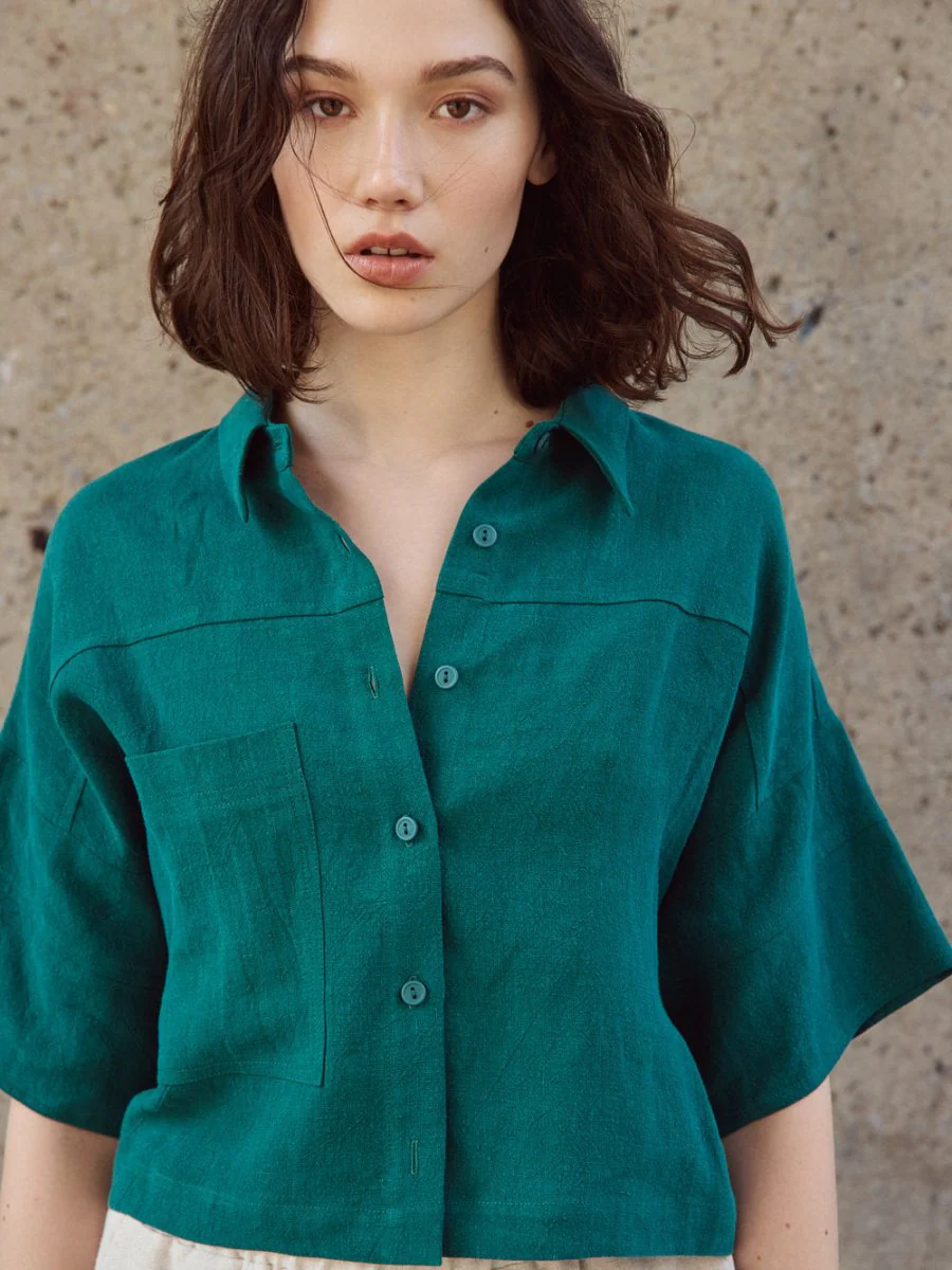 Eve Gravel Tara Shirt - Various Colours (Online Exclusive) - Image 4