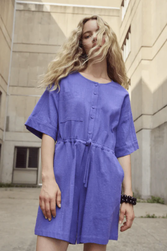 Eve Gravel Ted Romper - Various Colours (Online Exclusive) - Image 8