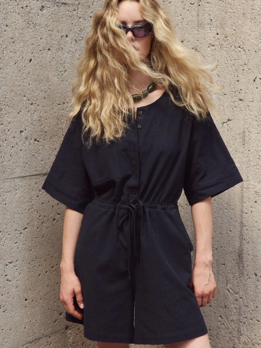 Eve Gravel Ted Romper - Various Colours (Online Exclusive) - Image 9