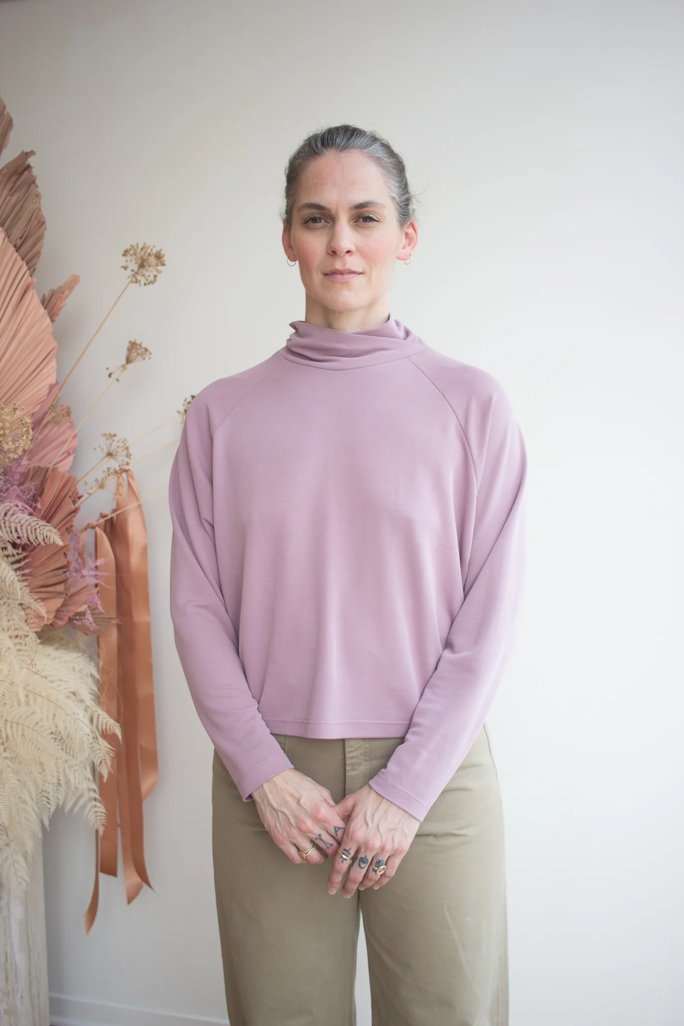 Eve Gravel Thais Top - Various Colours (Online Exclusive) - Image 2