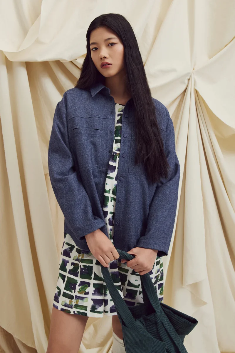 Eve Gravel Trivia Overshirt - Various Colours (Online Exclusive) - Image 6