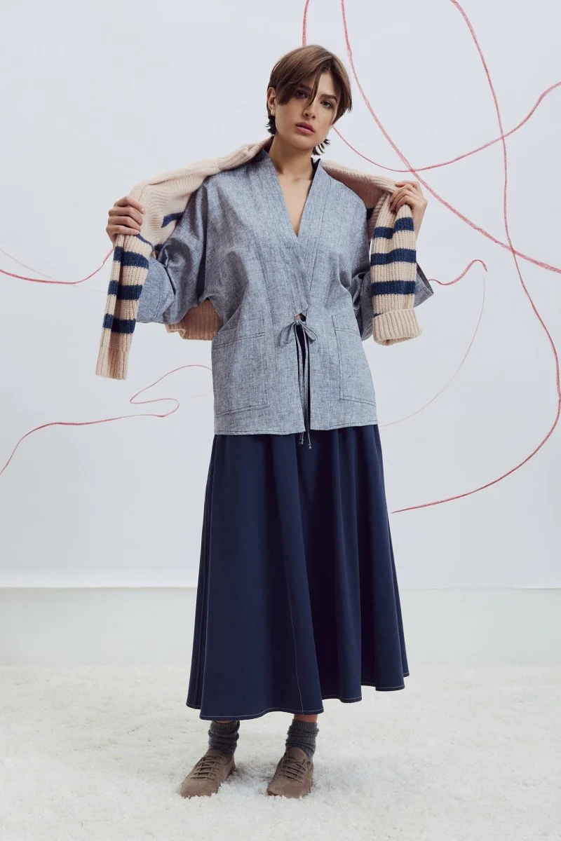 Eve Gravel Vesta Jacket - Heather Grey (Online Exclusive)