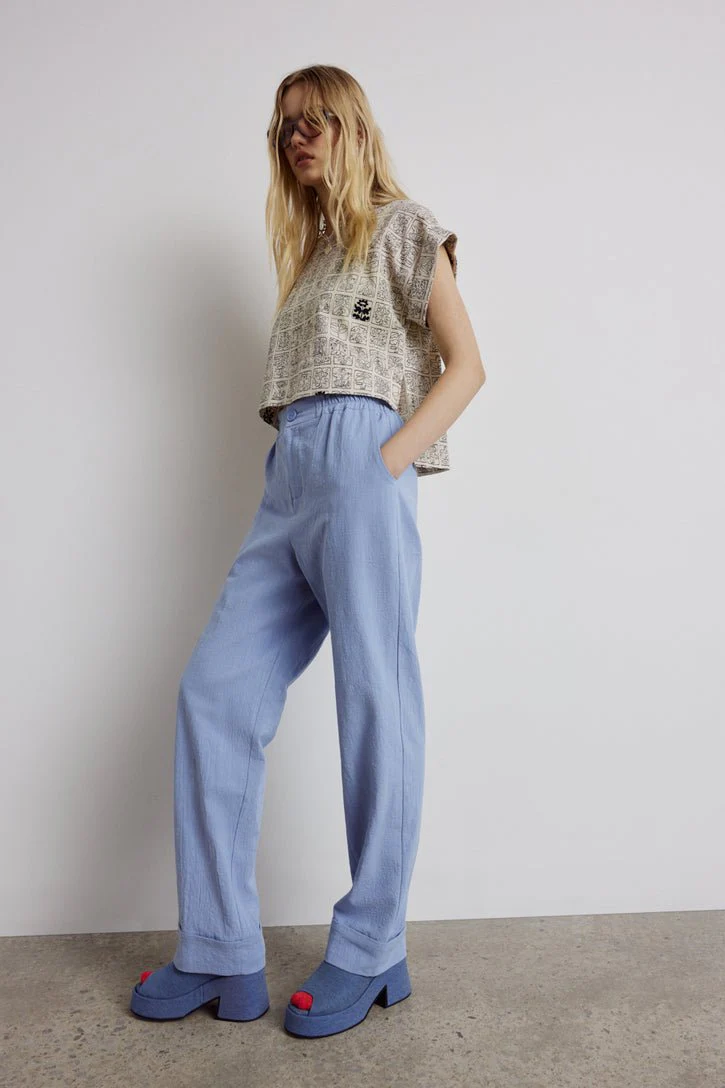 Eve Gravel Webb Pants - Many Colours (Online Exclusive) - Image 3