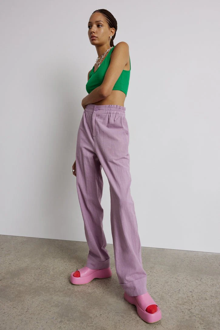 Eve Gravel Webb Pants - Many Colours (Online Exclusive) - Image 4