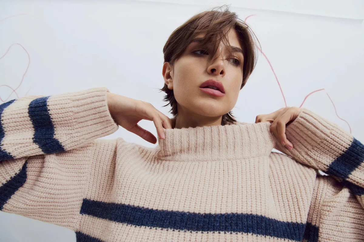 Eve Gravel Yalla Knit - Black or Navy (Online Exclusive) - Image 10