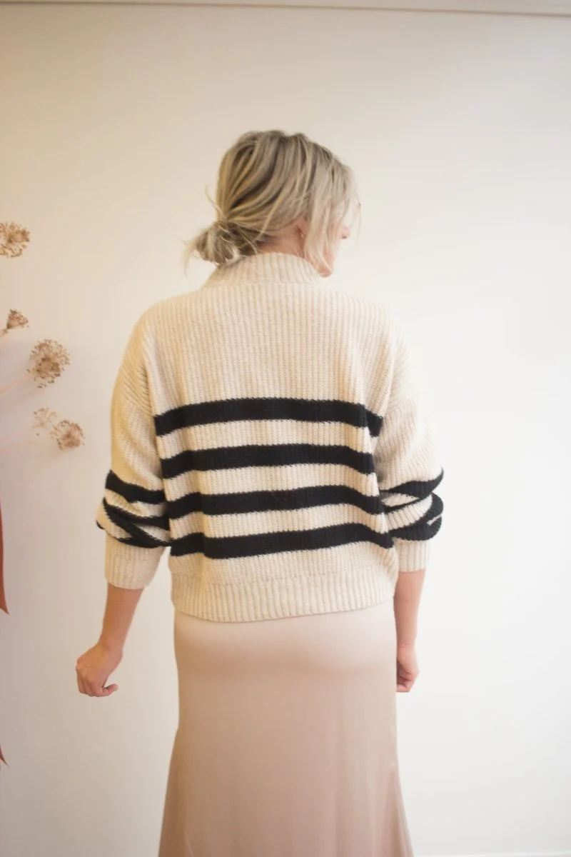 Eve Gravel Yalla Knit - Black or Navy (Online Exclusive) - Image 4