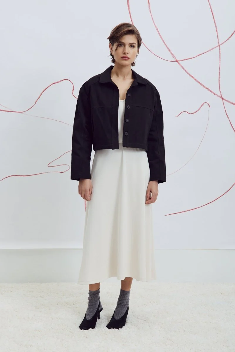 Eve Gravel Zaria Jacket- Emerald or Black (Online Exclusive) - Image 8