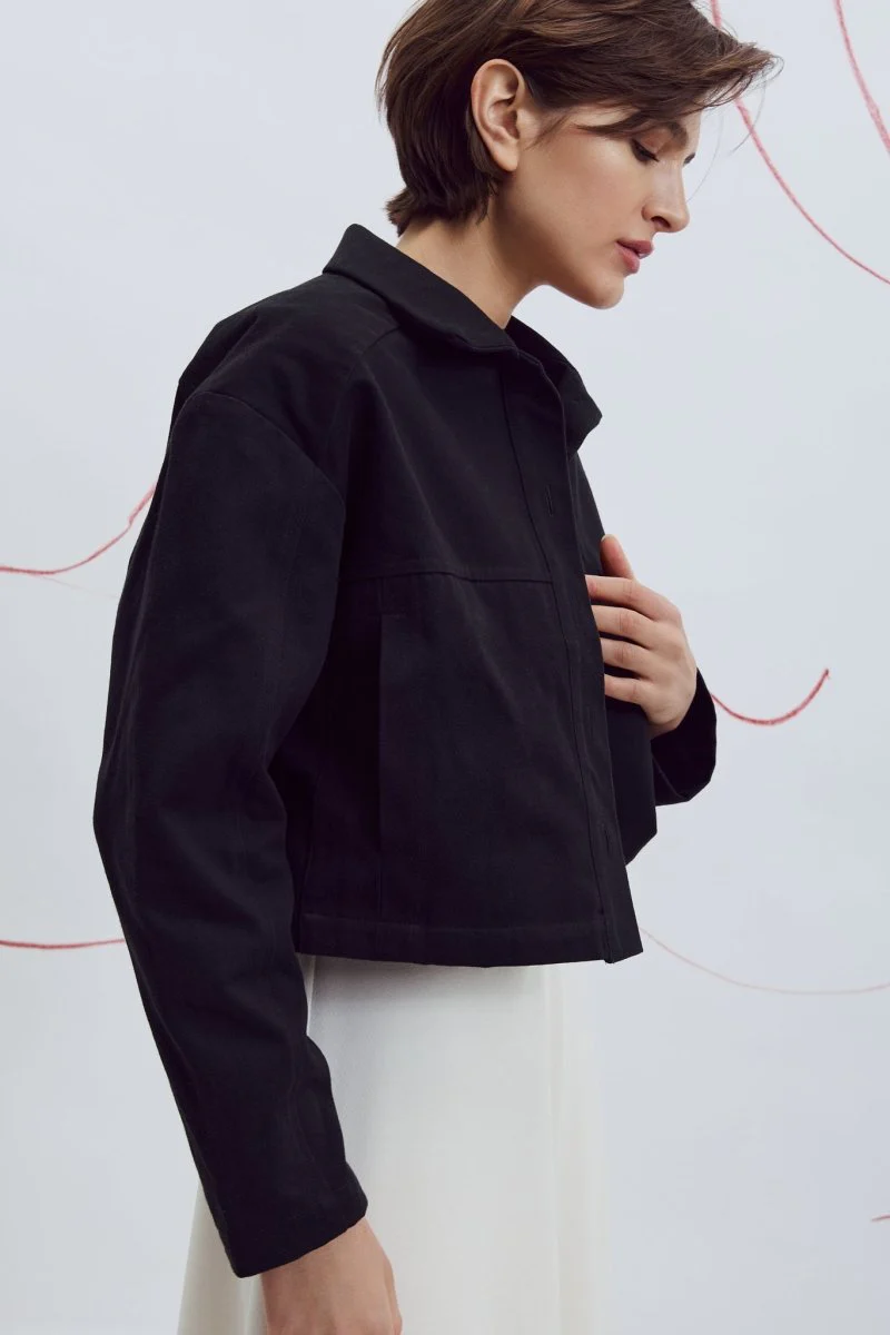 Eve Gravel Zaria Jacket- Emerald or Black (Online Exclusive) - Image 9