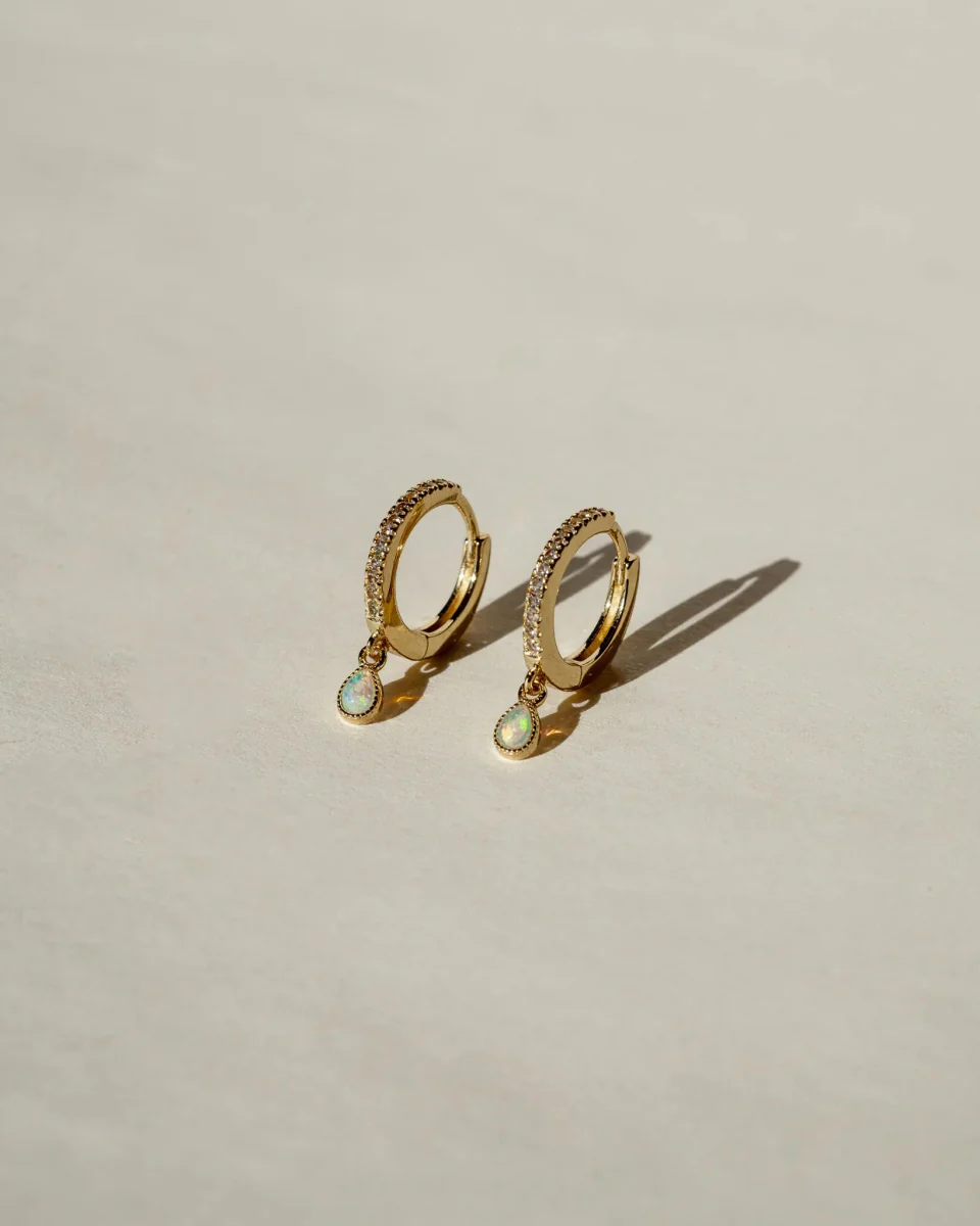Foe & Dear Jodie Hoops (Gold or Silver) - Image 3