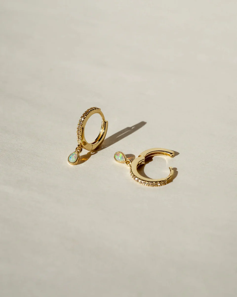 Foe & Dear Jodie Hoops (Gold or Silver) - Image 5