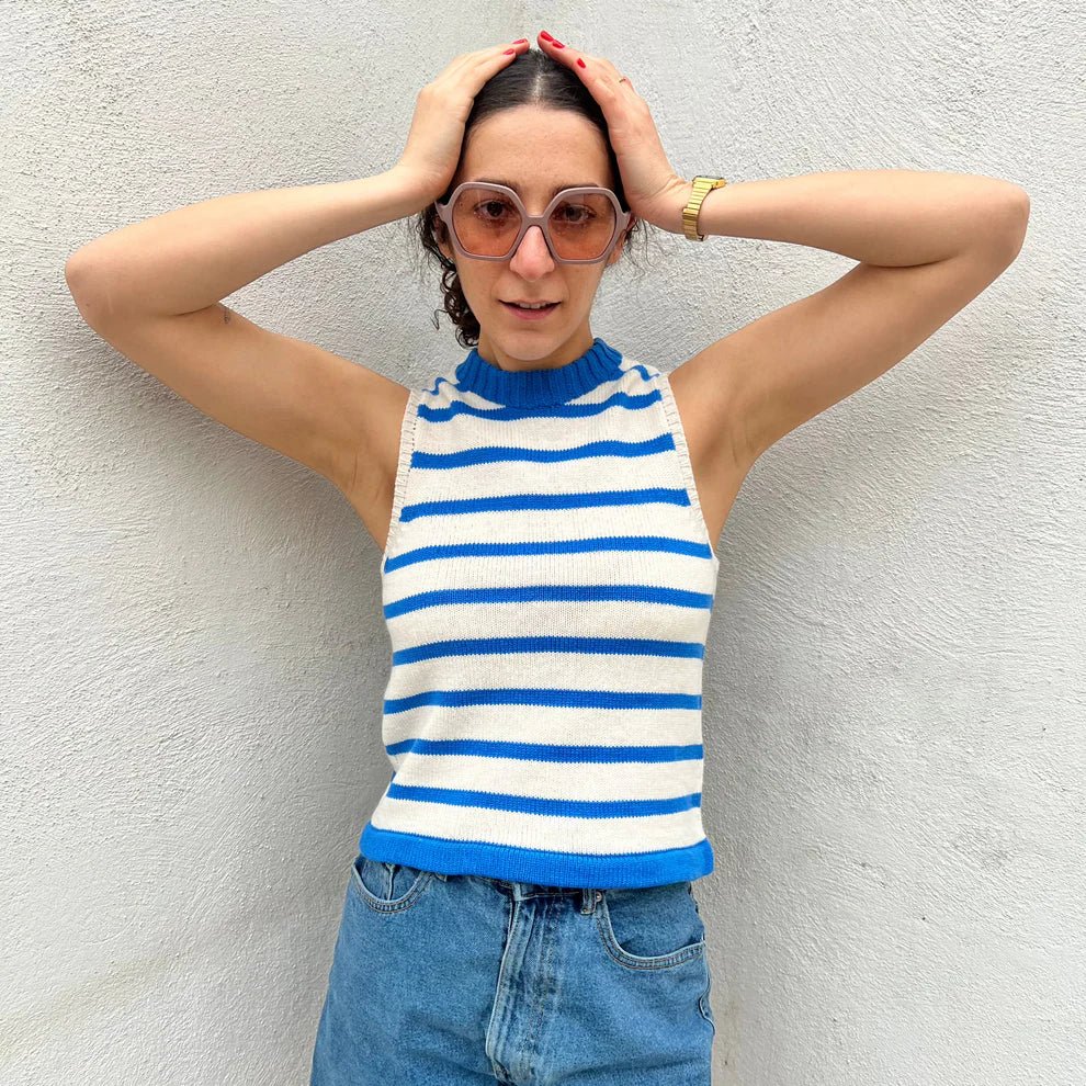 Givéh Airy Top (Striped) - Image 4
