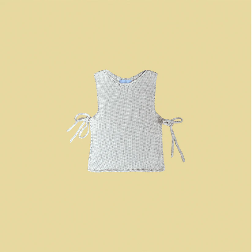 Givéh Tie Top (Cream) - Image 8