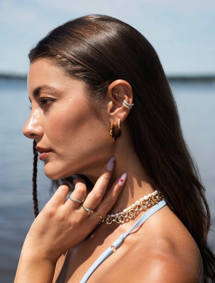 Hailey Jane Cielo Hoops - Image 2