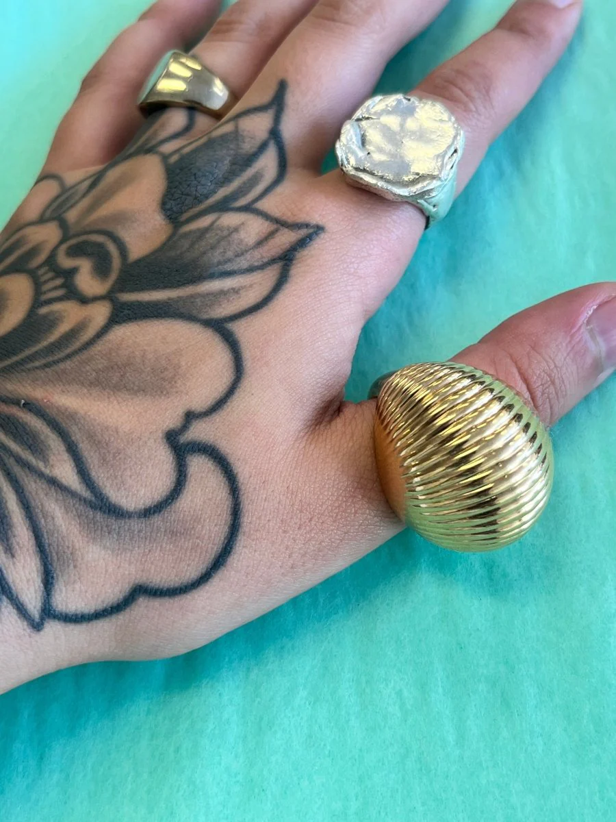 Hailey Jane Large Seashell Ring