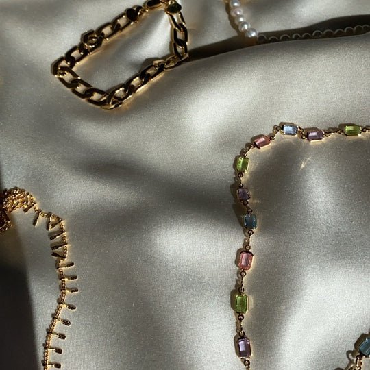 Hailey Jane Nadia Necklace (Pastel or Jewel Tone) - Image 5