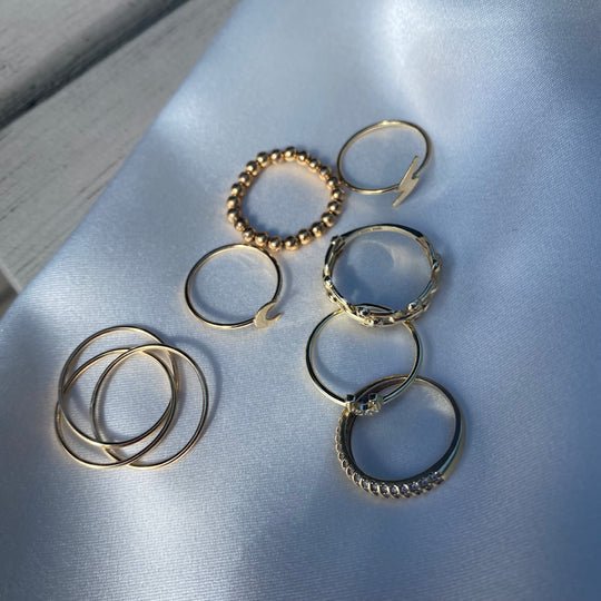 Hailey Jane Tash Ring (10K Gold) - Image 4