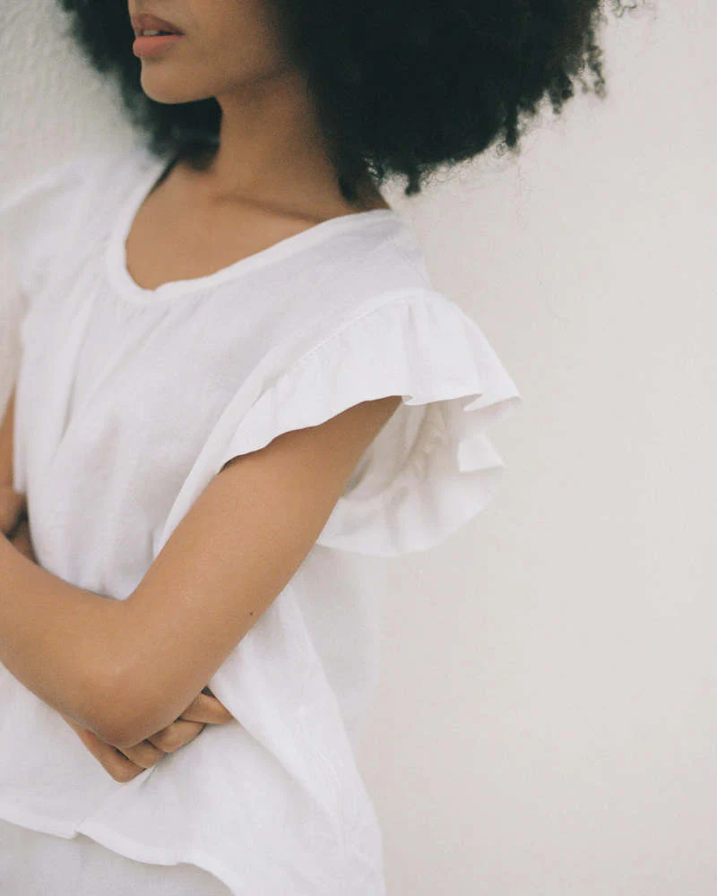 Harly Jae Cloud Sleepwear Top (Salt) - Image 5