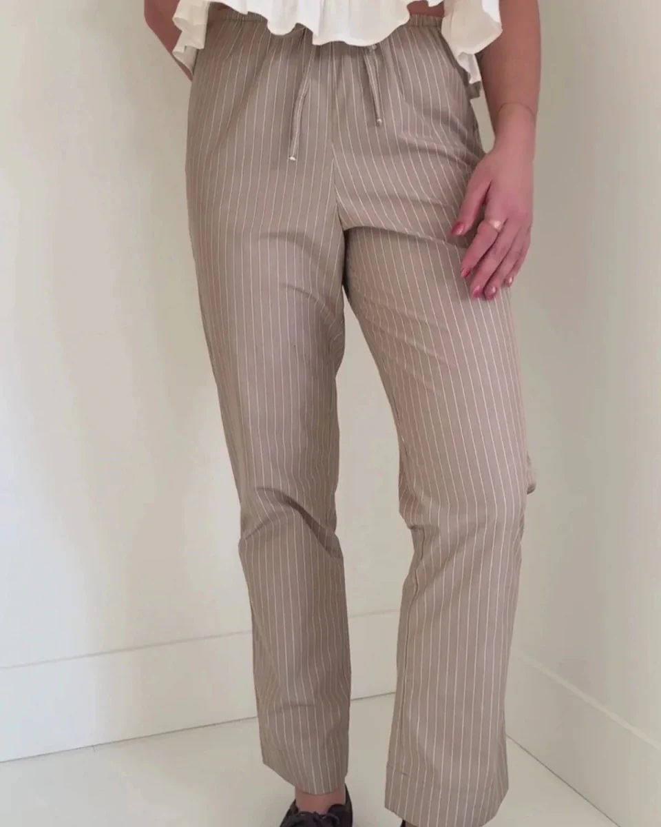 Harly Jae Easy Pants (Canvas Stripe) - Image 5