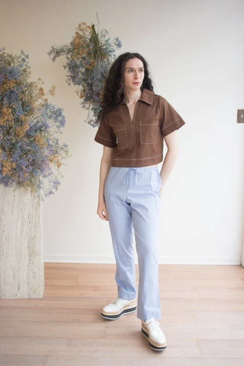 Harly Jae Easy Pants ("Not a PJ" Stripe)