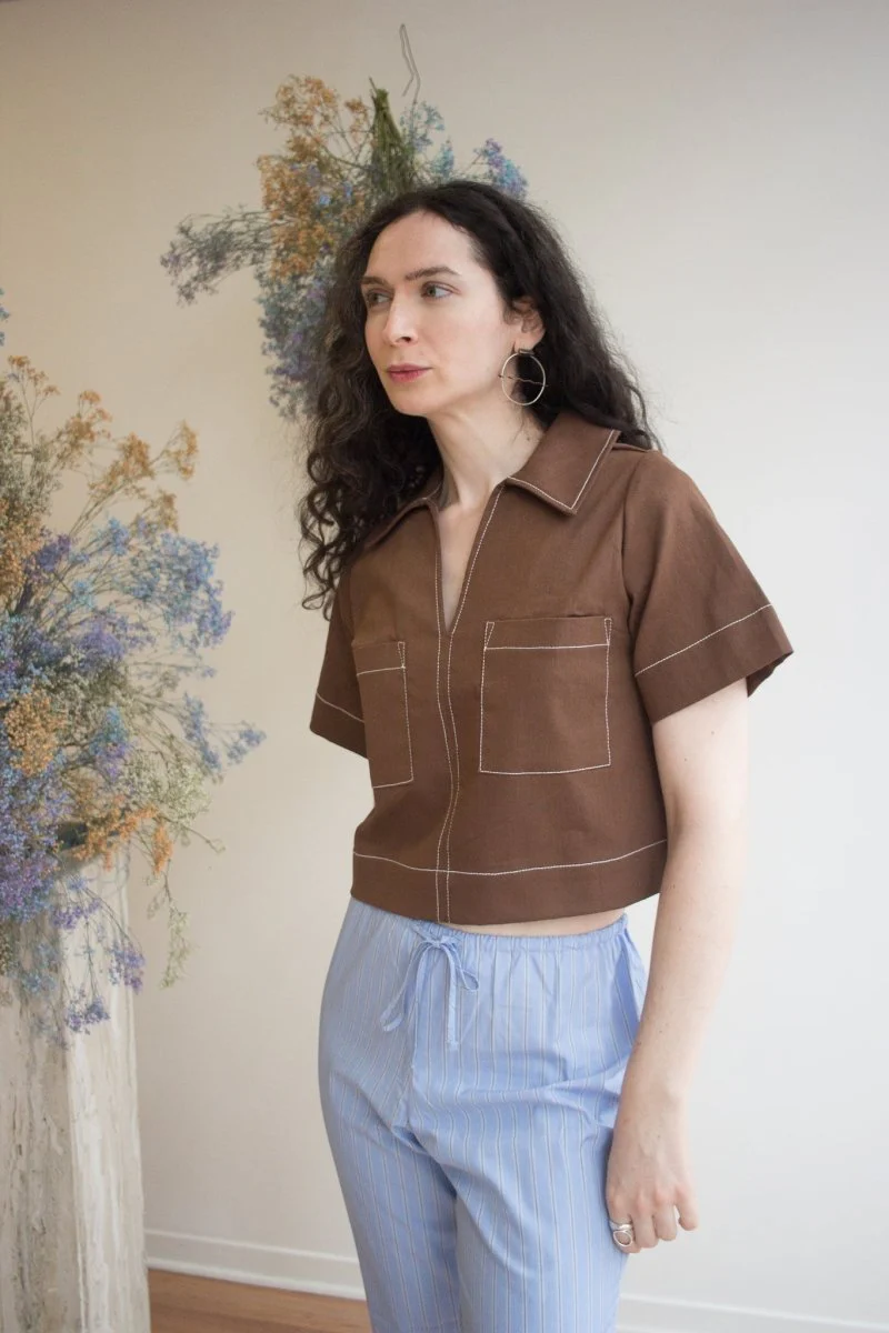 Harly Jae Easy Pants ("Not a PJ" Stripe) - Image 5