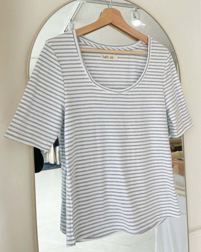 Harly Jae HJ Tee (Sky Stripe) - Image 6
