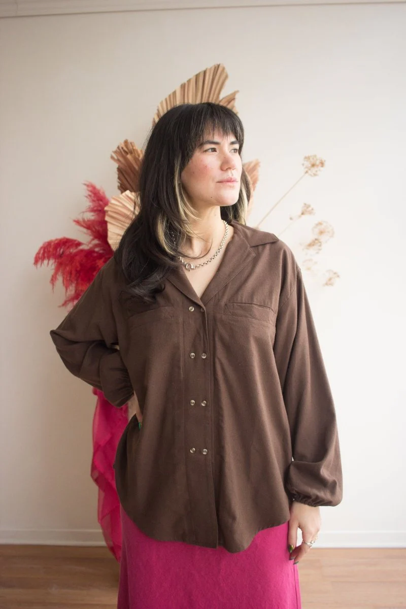 Harly Jae House Blouse (Americano) - Image 2