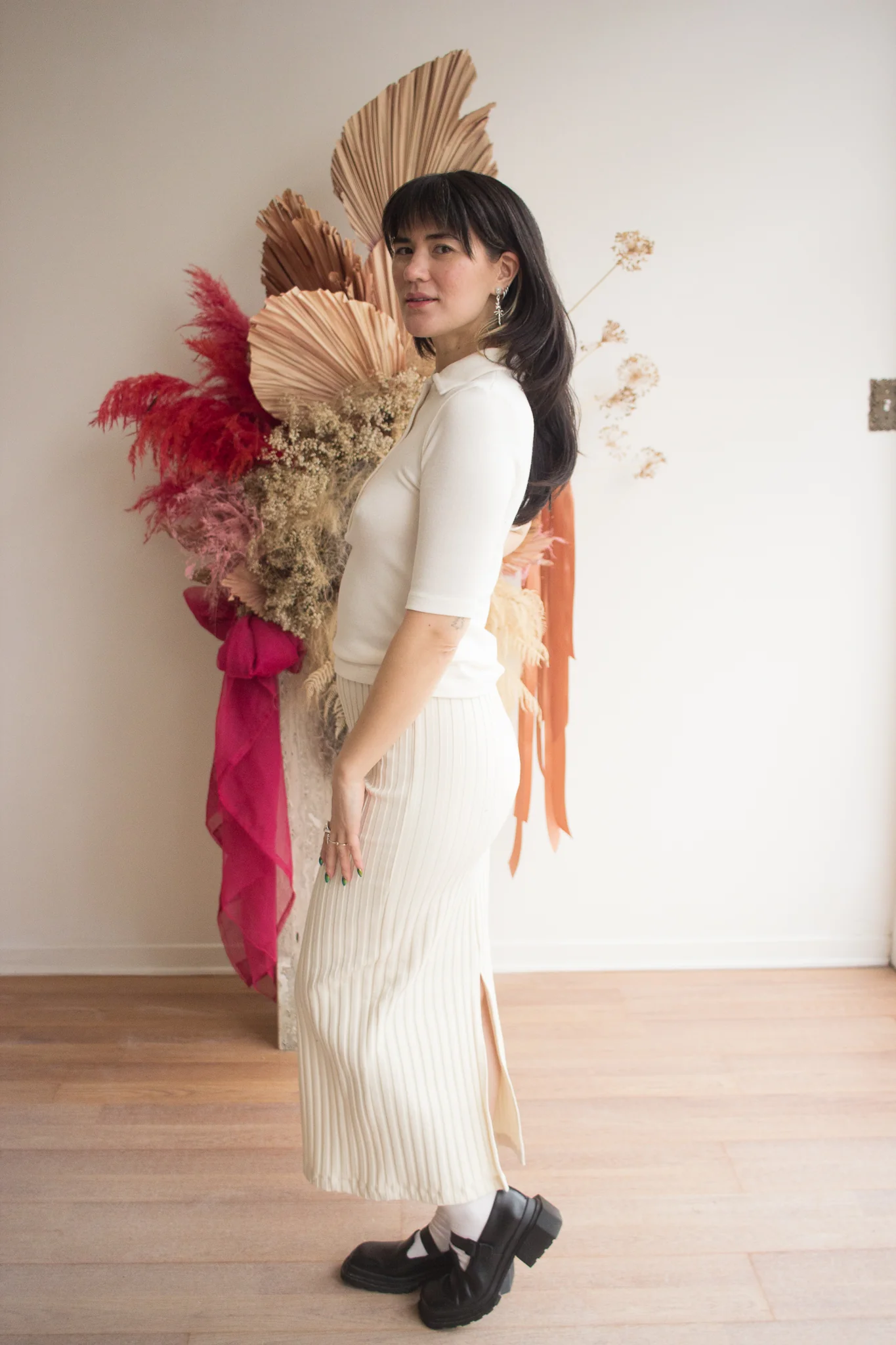 Harly Jae Kea Skirt (Vanilla) - Image 2