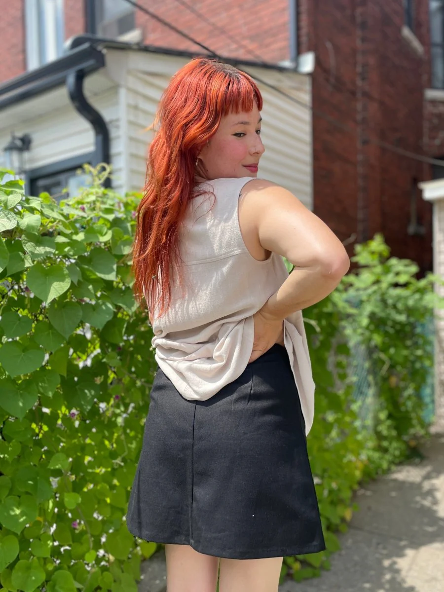 Harly Jae Mary Skirt (Black) - Image 2