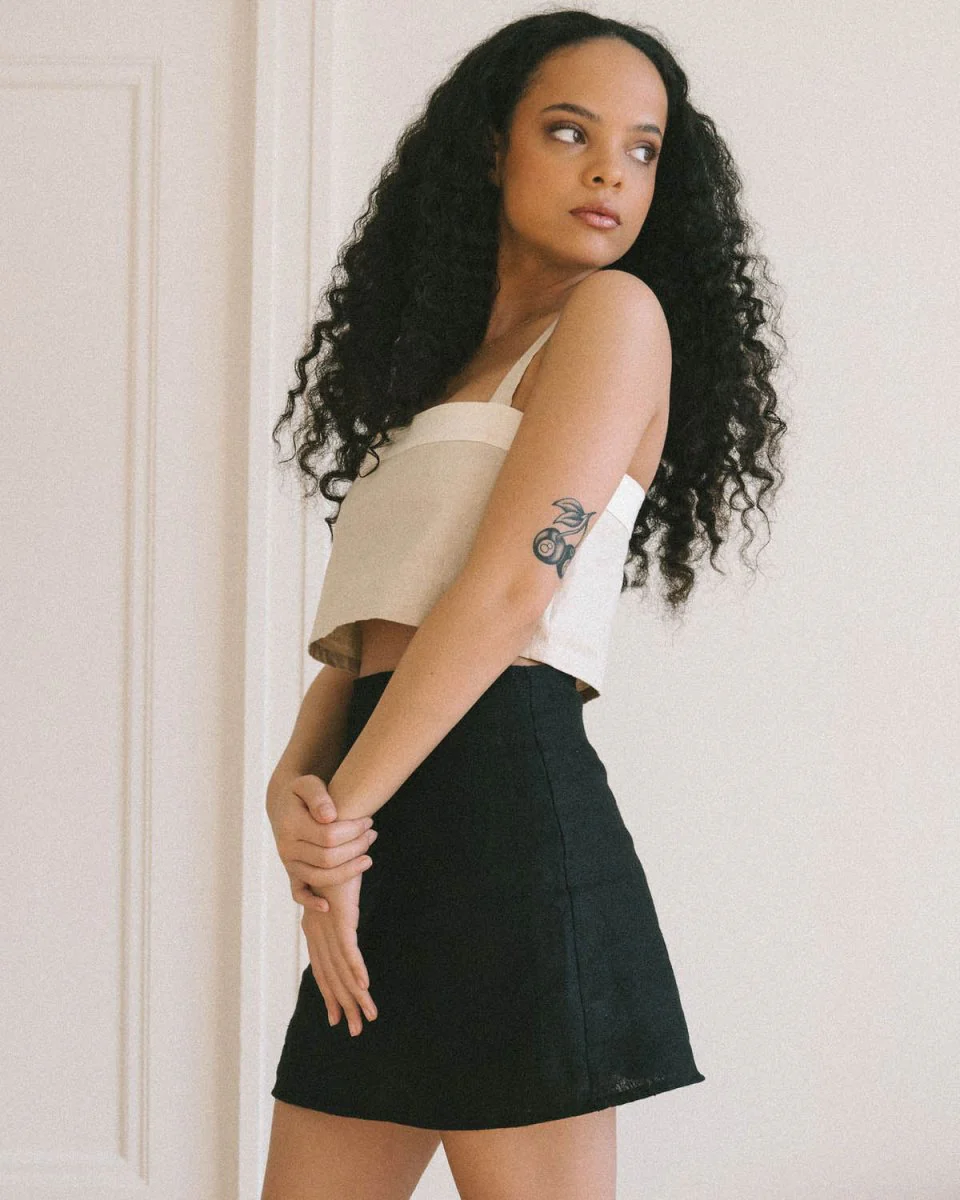 Harly Jae Mary Skirt (Black) - Image 6