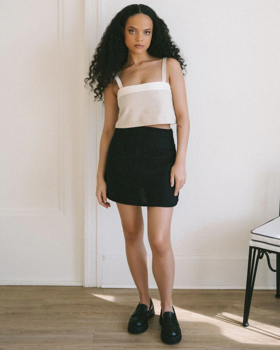 Harly Jae Mary Skirt (Black) - Image 9