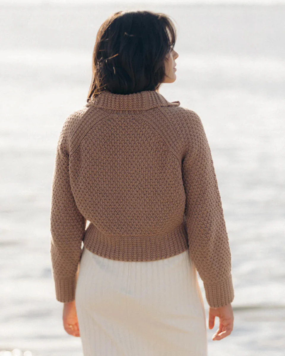 Harly Jae Meadow Zip Cardigan (Camel) - Image 9