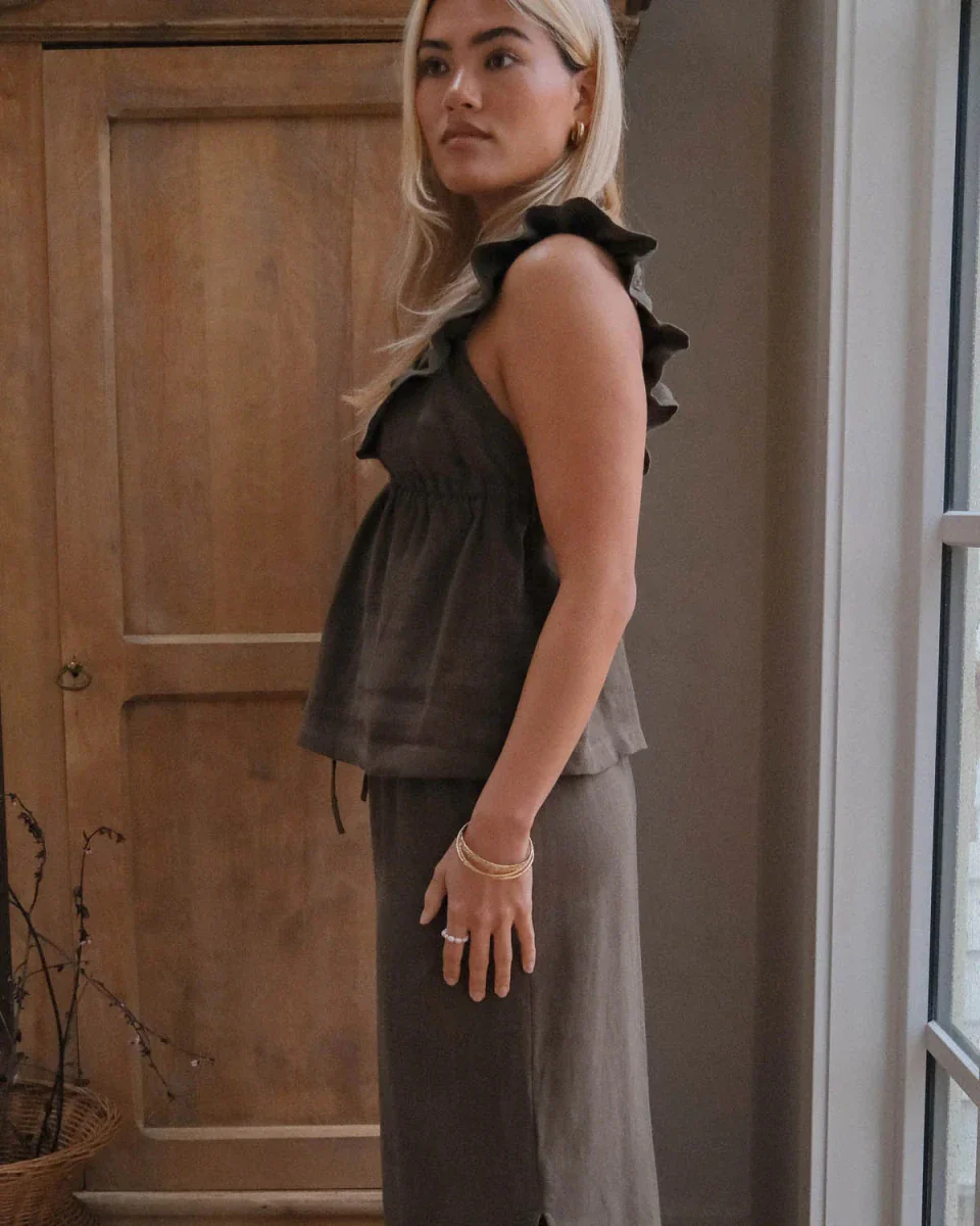 Harly Jae Milos Top (Olive) - Image 5