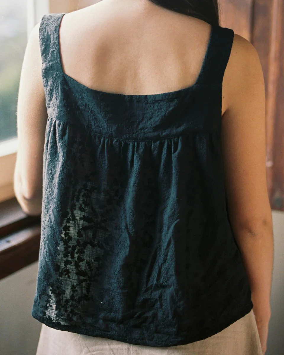 Harly Jae Nightie Tank (Noir Embroidery) - Image 4