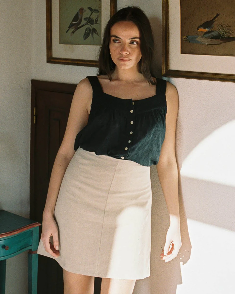 Harly Jae Nightie Tank (Noir Embroidery) - Image 7