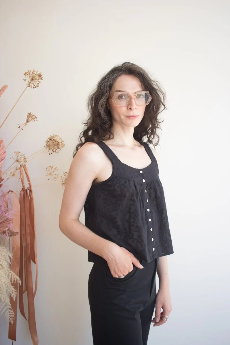 Harly Jae Nightie Tank (Noir Embroidery) - Image 9