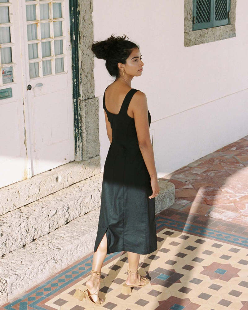 Harly Jae Provence Dress (Black) - Image 4