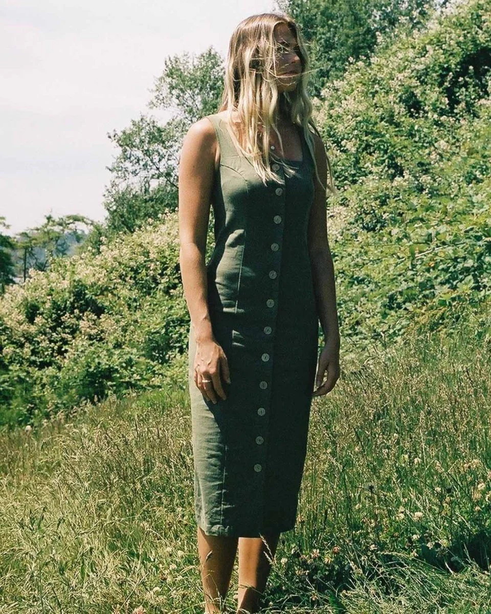 Harly Jae Provence Dress (Pistachio) - Image 13
