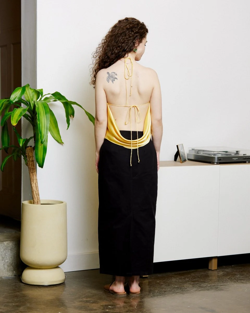 Harly Jae Zipper Skirt (Black) - Image 13