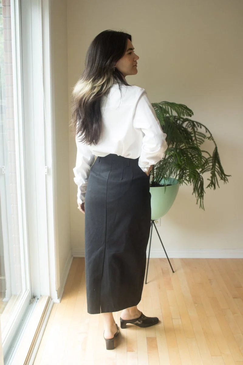 Harly Jae Zipper Skirt (Black) - Image 3