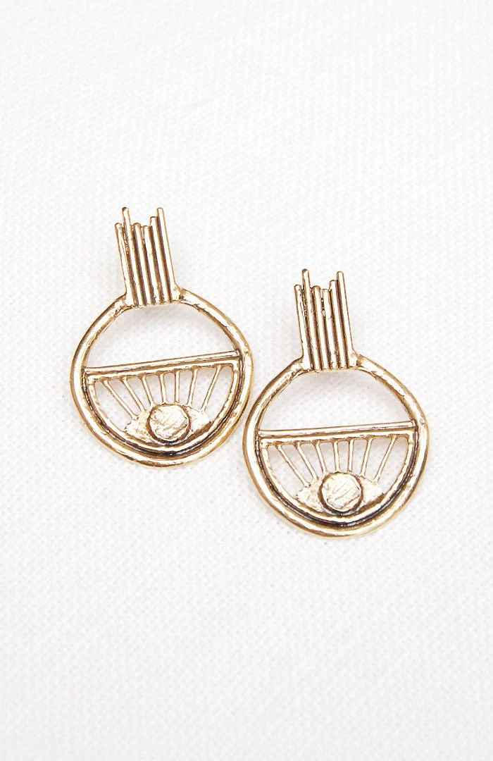 Hawkly Maven Earrings (Bronze or Silver) - Image 8